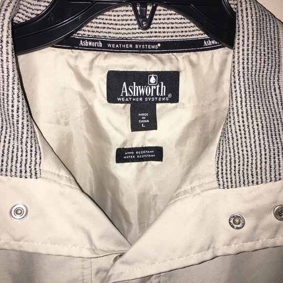 ashworth weather systems jacket